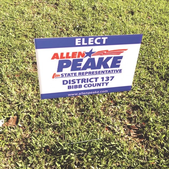 Allen Peake Campaign Sign